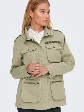 ONLY Prehodna jakna 'MILLE' | zelena barva