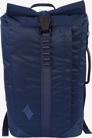 NitroBags Backpack in Blue: front