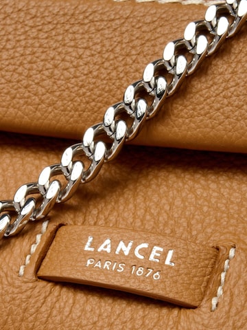 Borsa a spalla 'Lancel Sac Rabat S Ninon Soft Camel Femme A1403020TU' di Lancel in marrone