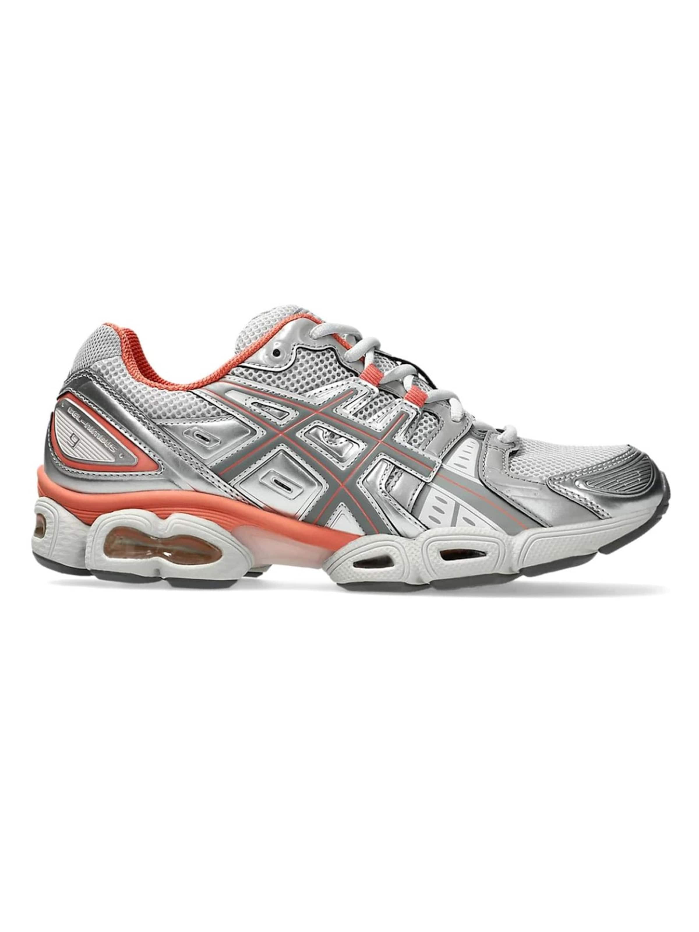 ASICS Athletic lace-up shoe 'Gel-Nimbus 9 Cloud Grey / Clay Grey' in Mixed colours: front
