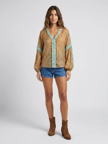 Camicia da donna 'Blouse Romeo' di Miss June in arancione