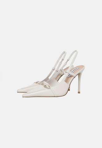 STEVE MADDEN Дамски обувки на ток с отворена пета 'Dossier' в бежово