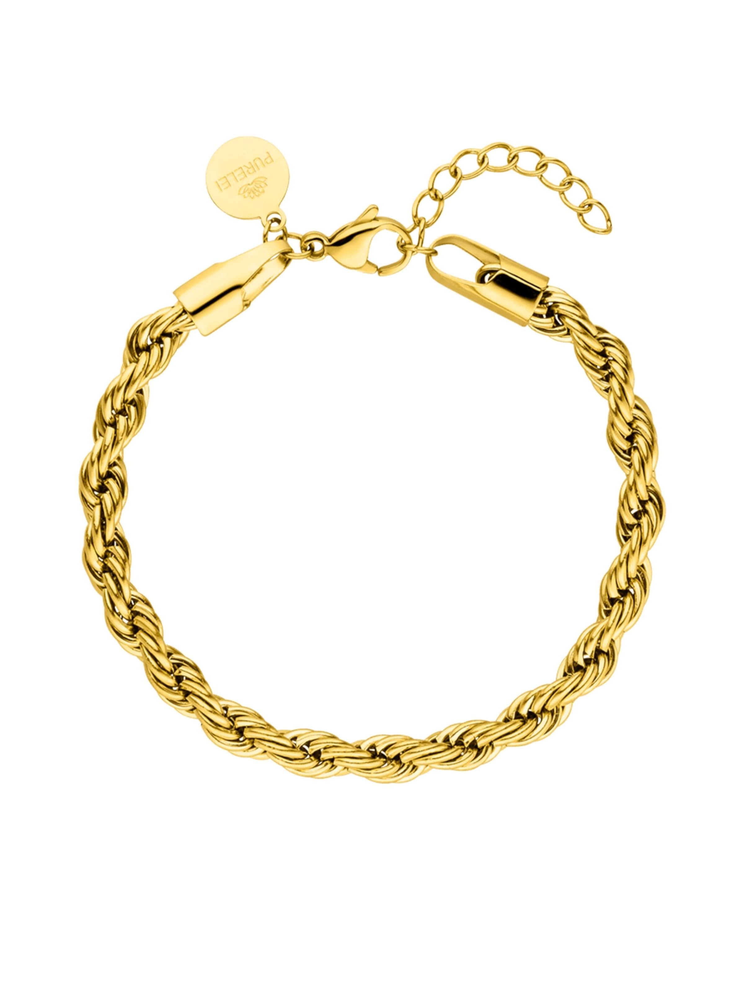 PURELEI Bracelet 'Vintage' in Gold: front