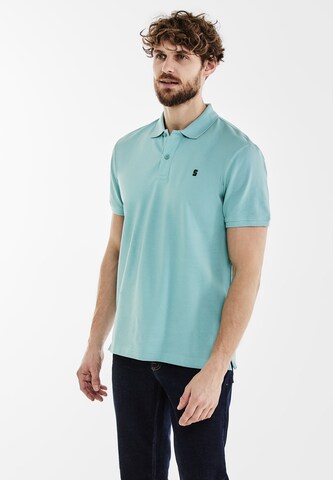 Street One MEN Shirt in Blue: front