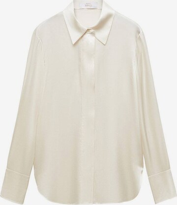 MANGO Blouse 'Bruna' in Beige: front