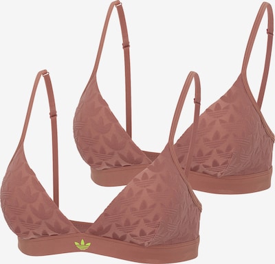 ADIDAS ORIGINALS Triangel-BH ' Terrot Flex ' in beige / rostrot, Produktansicht
