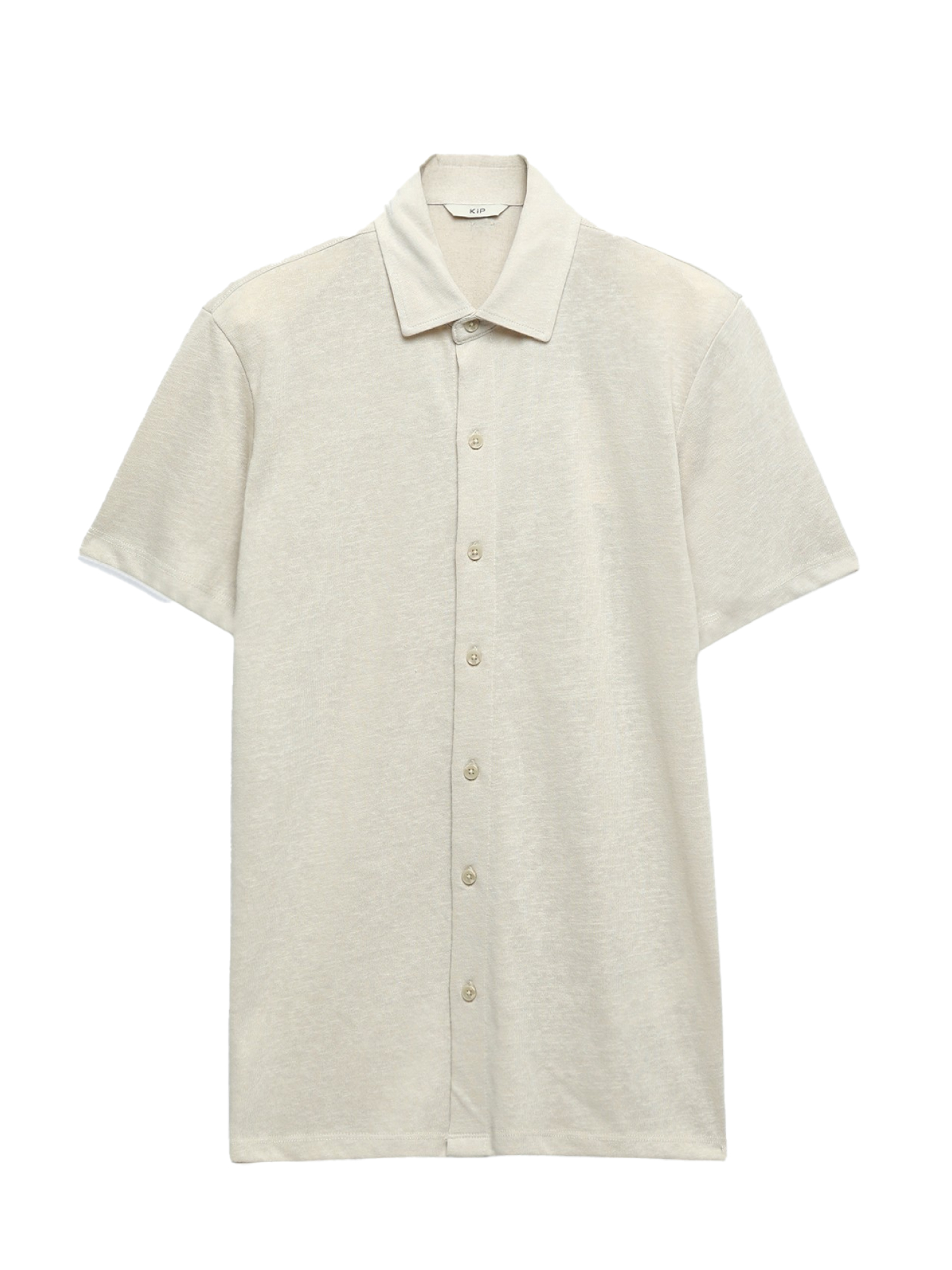 KİP Regular Fit Hemd in Beige: Vorderseite