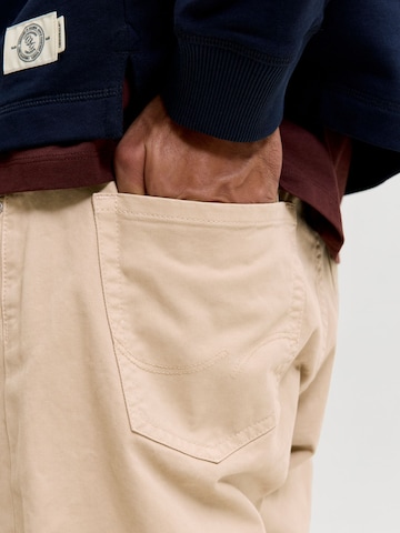 JACK & JONES - Pierna ancha Vaquero 'JPSTAlex JJOriginal' en beige