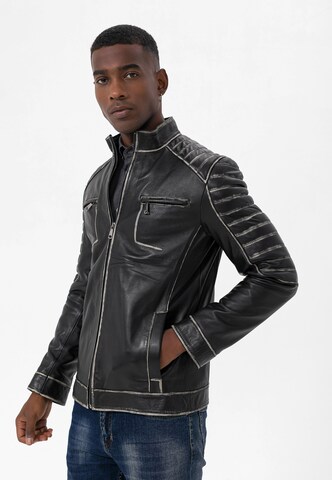 Giacca di mezza stagione di Jimmy Sanders in nero