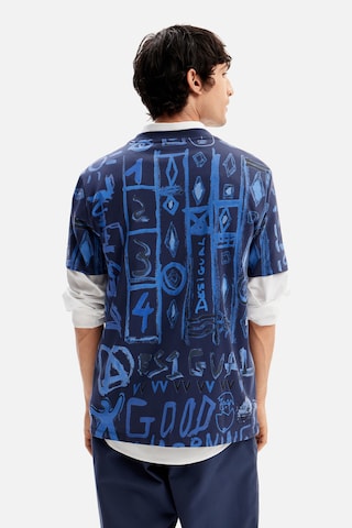 Desigual - Camiseta en azul