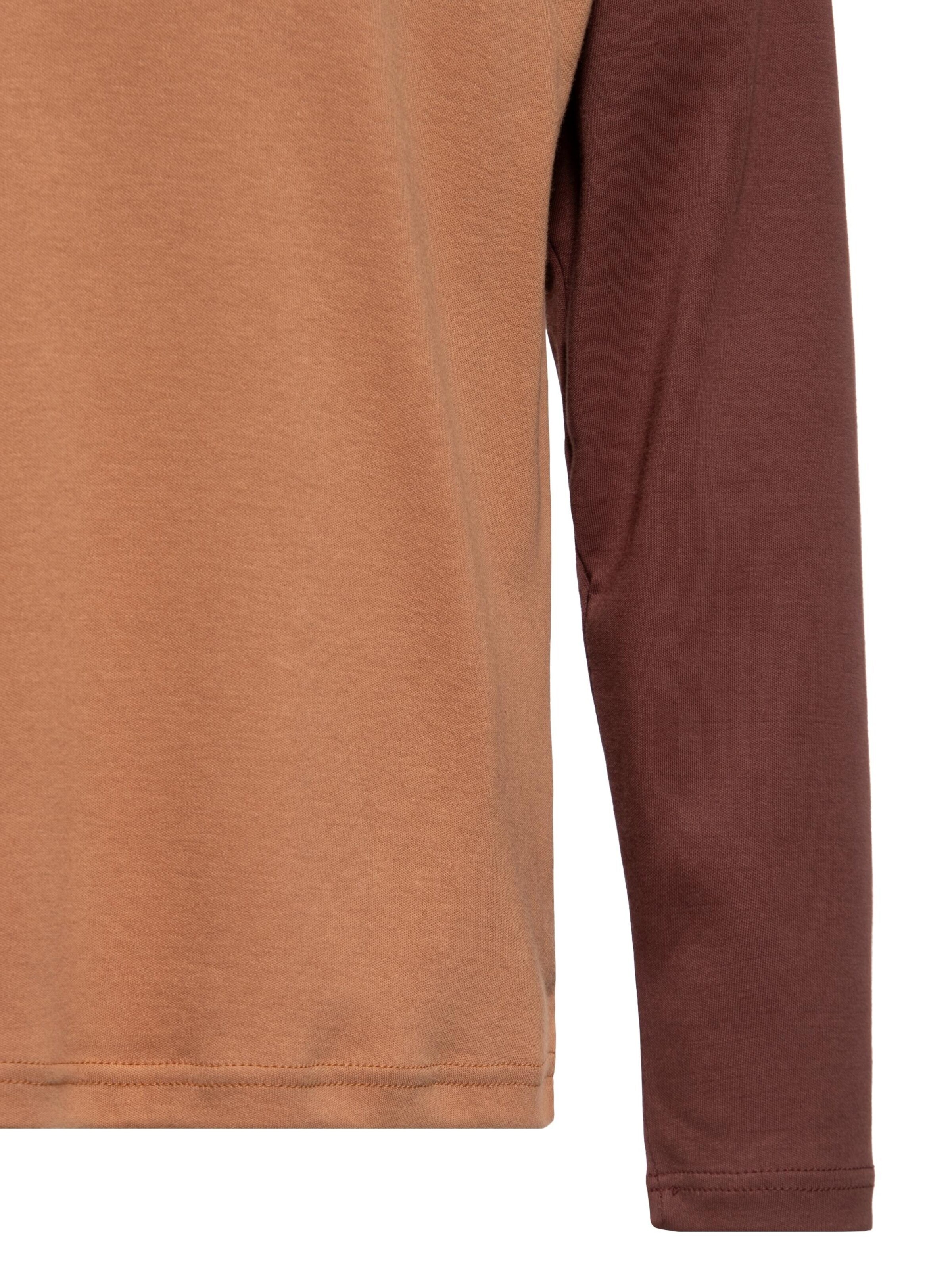 King Kerosin Shirt 'Ring-a-ding ding' in Braun