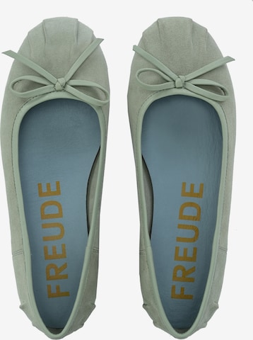 FREUDE Ballet Flats ' ALTEA ' in Green