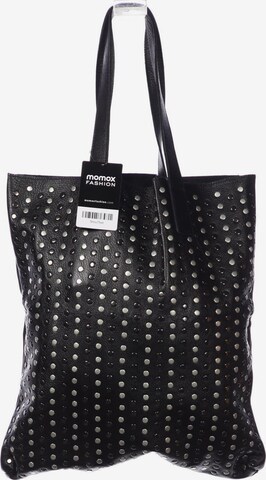 PIECES Handtasche gross Leder One Size in Schwarz: predná strana