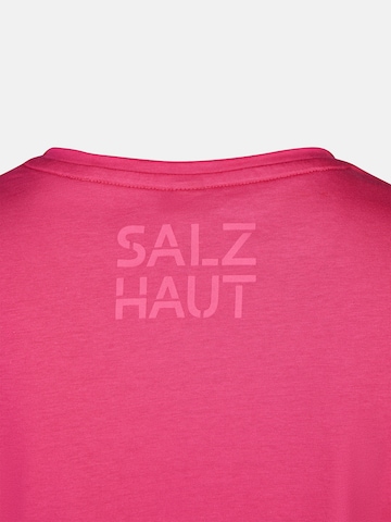 salzhaut Shirt 'Amuseern' in Pink