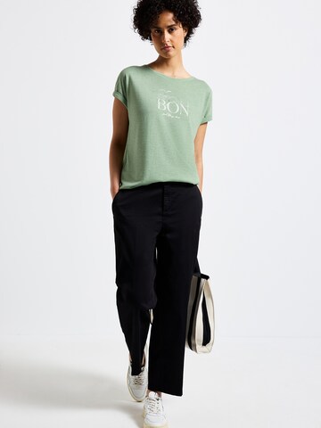 T-shirt 'Bon' STREET ONE en vert