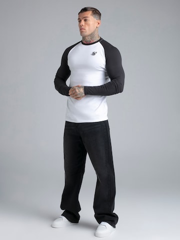 T-Shirt SikSilk en blanc