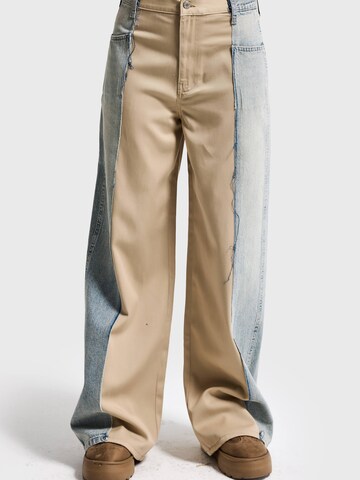 IT'S BASIC Baggy Jeans 'MEGA BAGGY MID RISE JEANS' in Blue