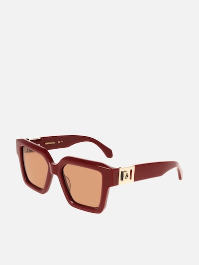 FERRAGAMO Sonnenbrille‌‌‌‌‌‌‌ in 53 in rot, Produktansicht