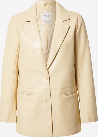 Abercrombie & Fitch Blazer in Brown: front