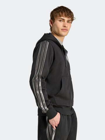 ADIDAS SPORTSWEARSportski gornji dio trenirke 'ESS' - crna boja: prednji dio