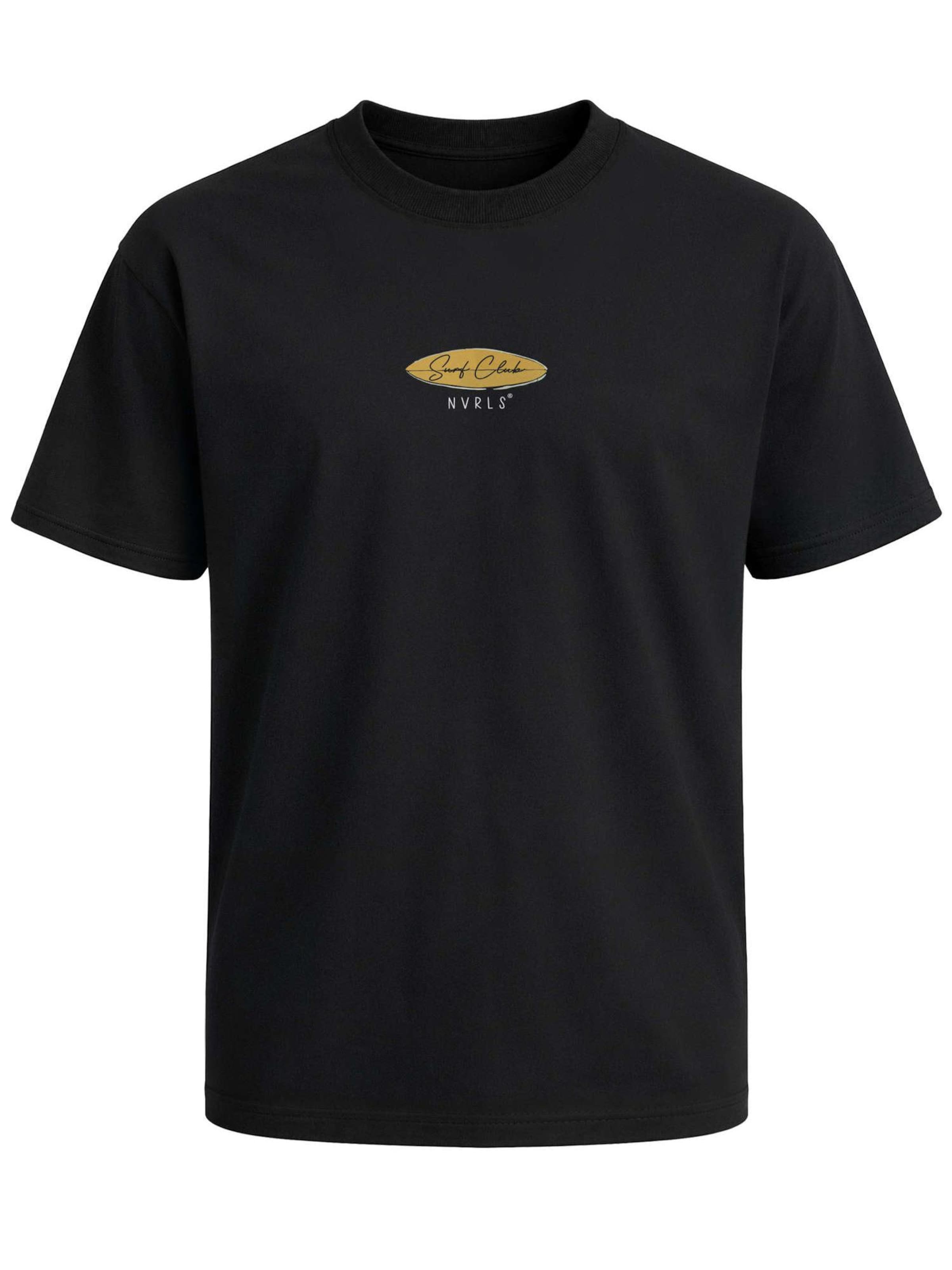 Neverless Shirt 'Pelikan' in Black