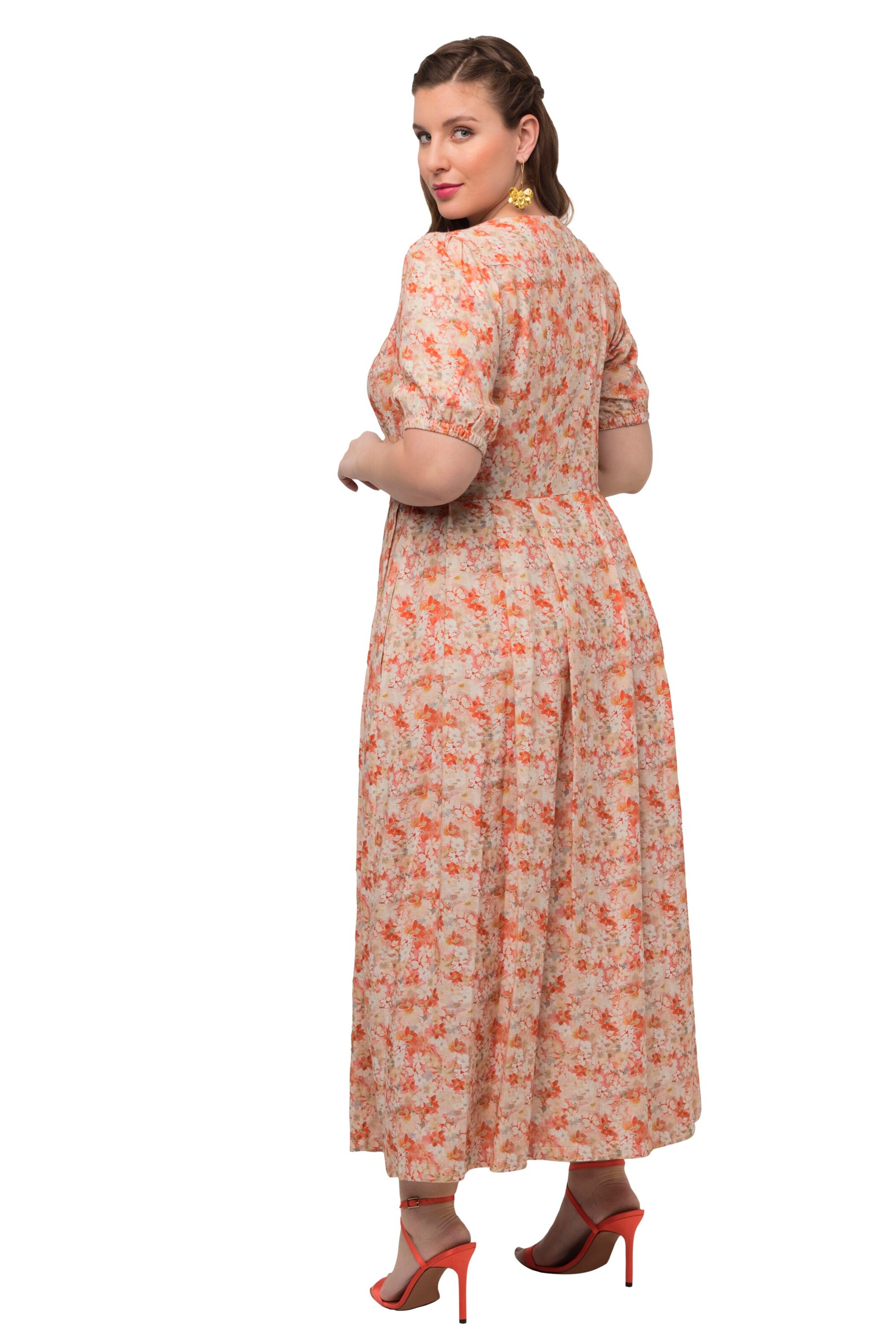 Ulla Popken Kleid in Beige