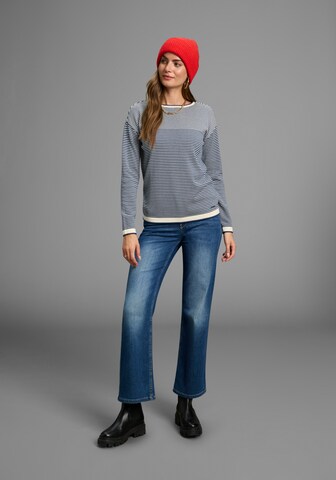 LAURA SCOTT Pullover in Blau