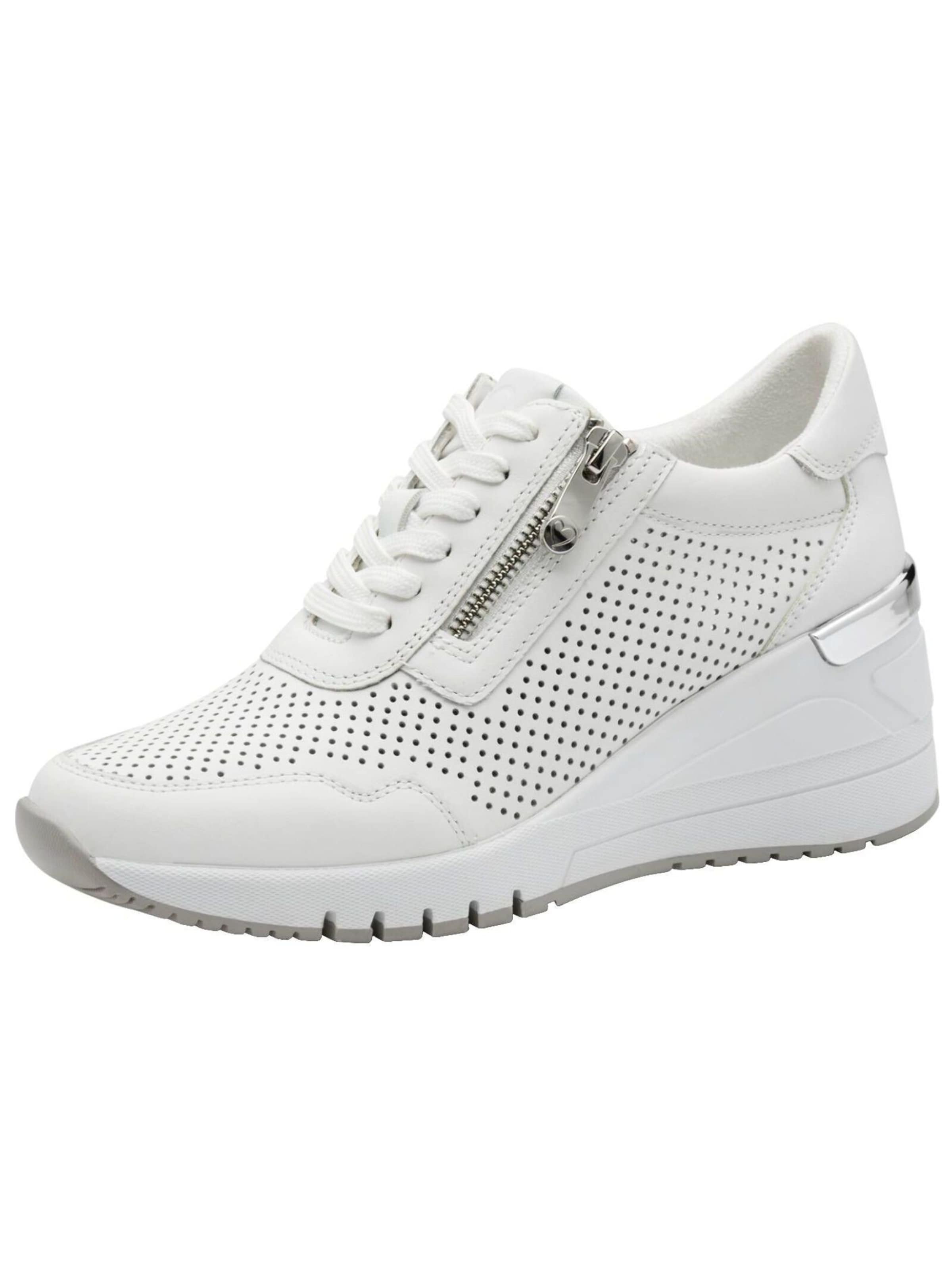 MARCO TOZZI Sneakers laag in Wit: voorkant