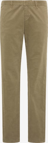 DreiMaster Vintage Slimfit Broek in Groen: voorkant