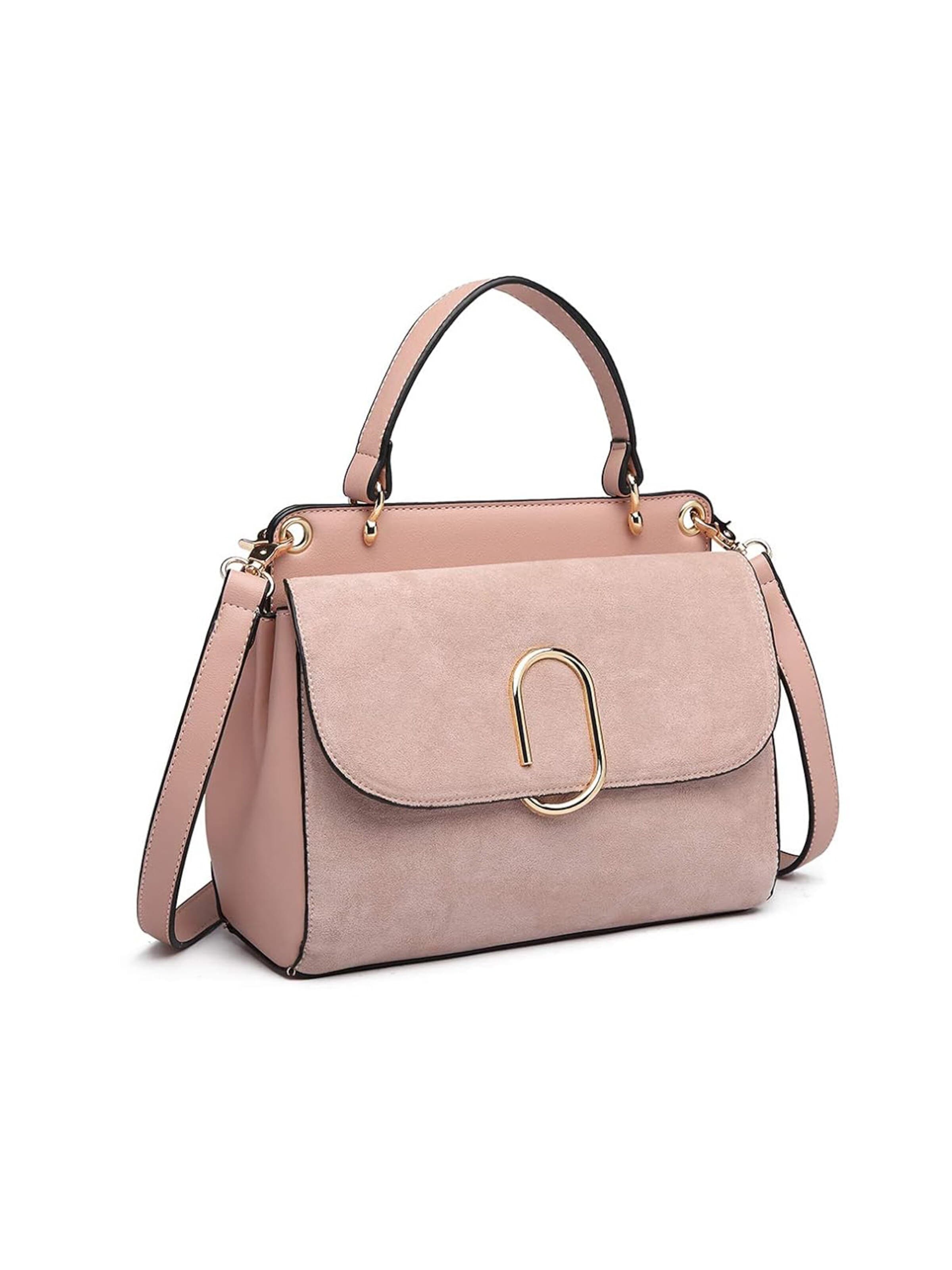 Miss Lulu Shoulder Bag in Pink