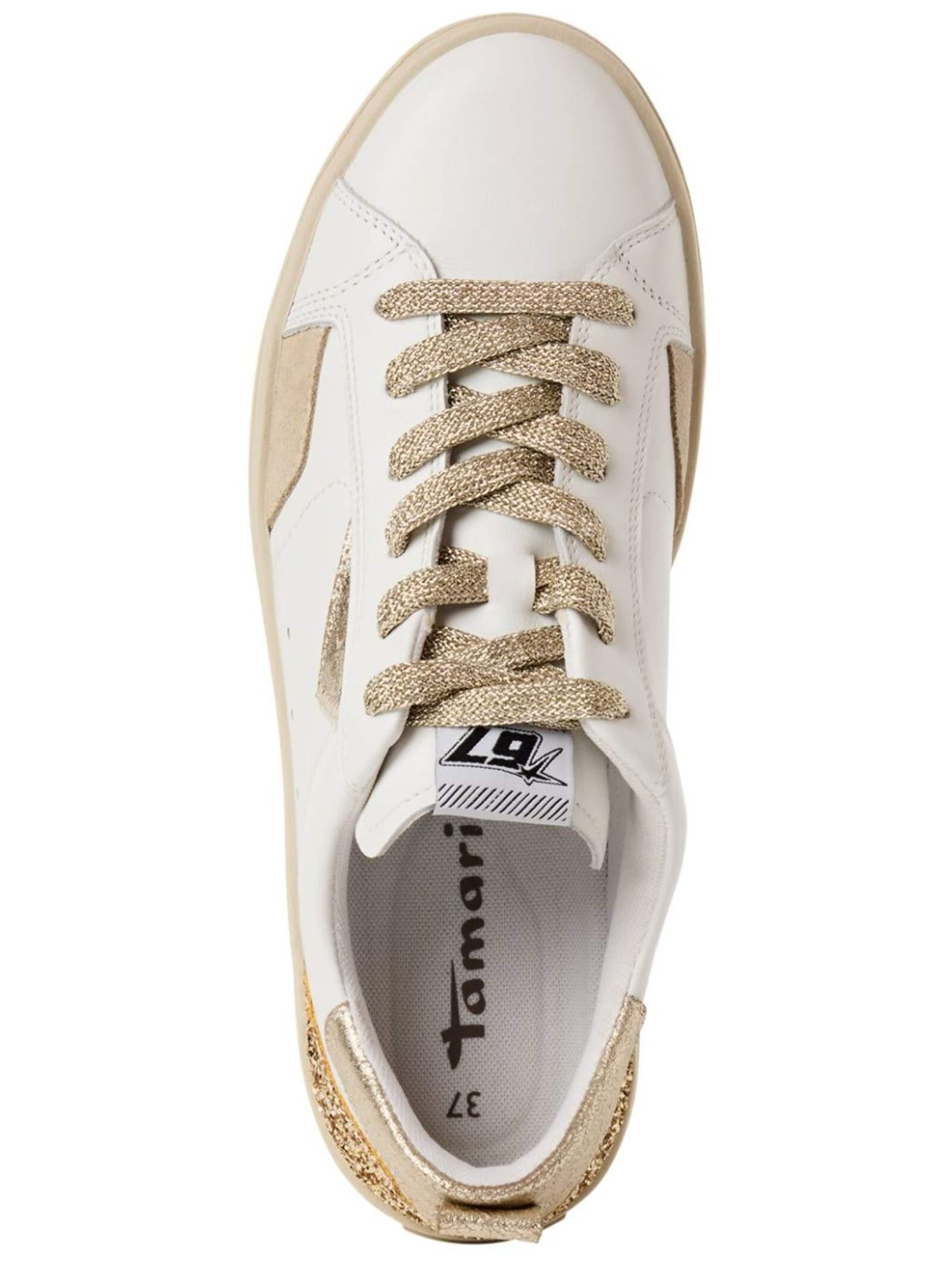 Baskets basses Tamaris en blanc