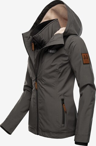 MARIKOO Performance Jacket 'Erdbeere' in Grey