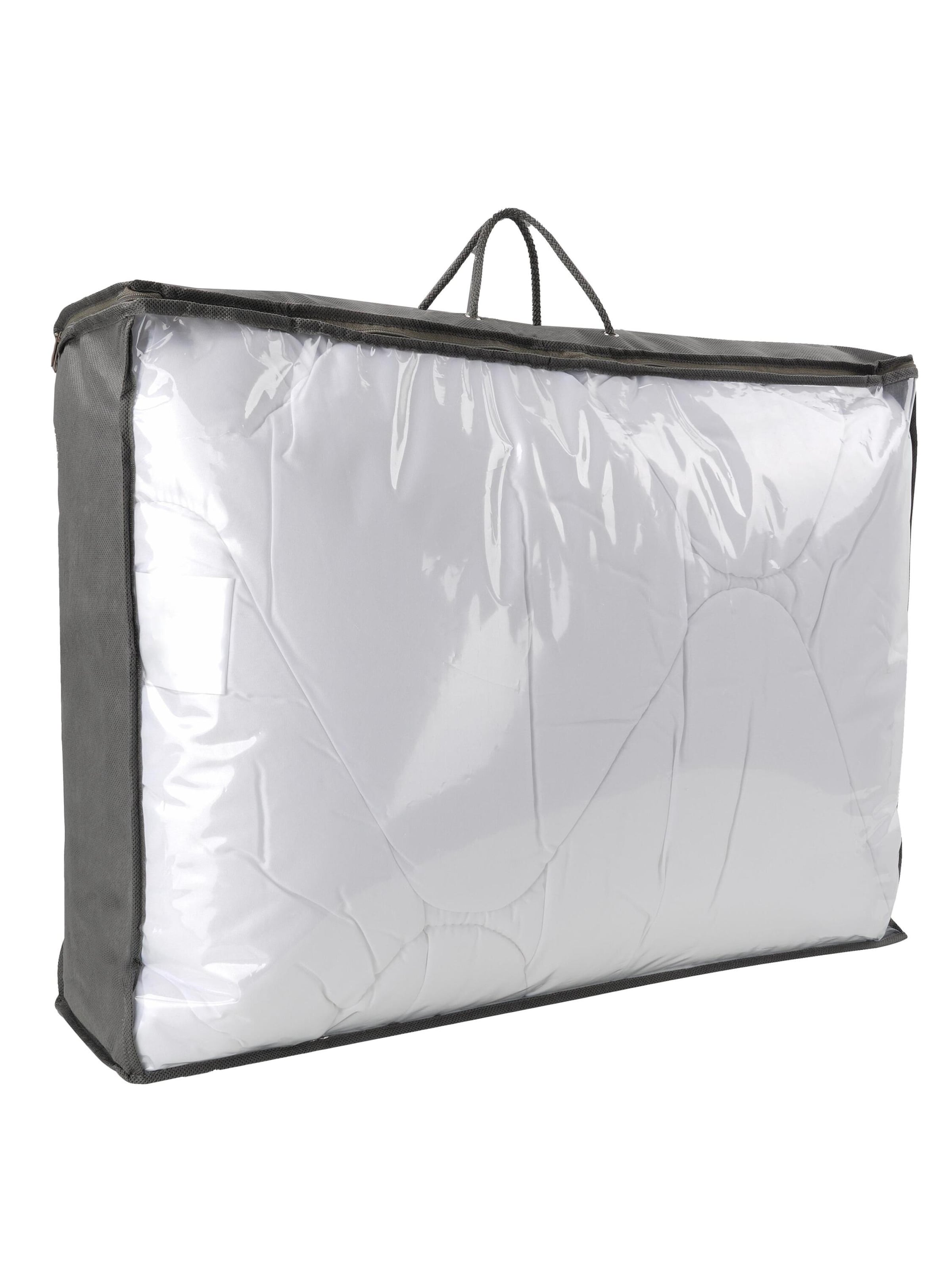 Aspero Blankets 'CAEN' in White: front