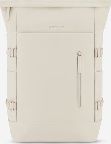 Sac à dos 'Helsinki Pro' Kapten & Son en beige : devant
