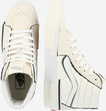 VANS - Sapatilhas altas 'SK8-Hi Reconstruct' em bege