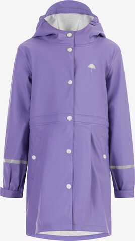 Schmuddelwedda Coat in Purple: front