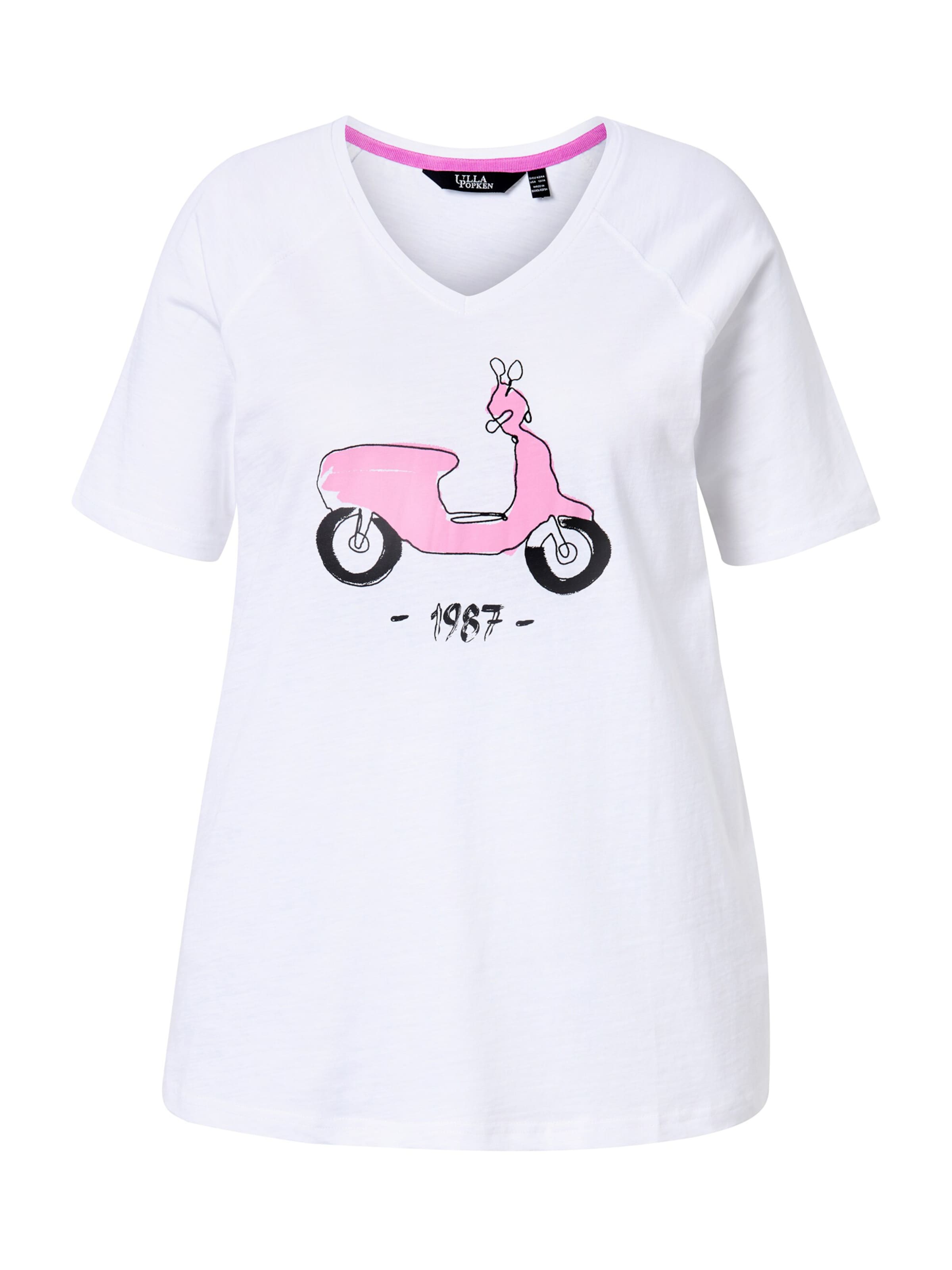 Ulla Popken Tričko – bílá: přední strana