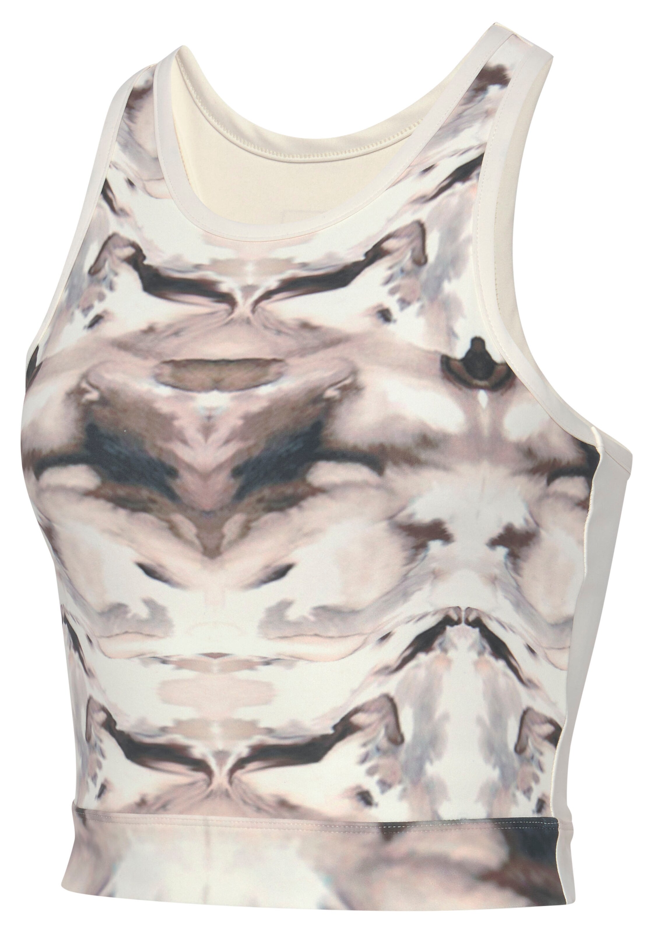 LASCANA ACTIVE Спортен топ в бежово