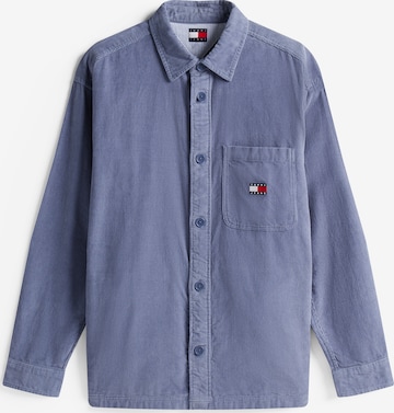 mėlyna Tommy Jeans Standartinis modelis Marškiniai: priekis