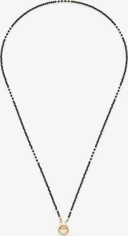 LEONARDO Necklace in Black: front