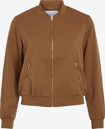 VILA - Chaqueta de entretiempo en marrón: frente