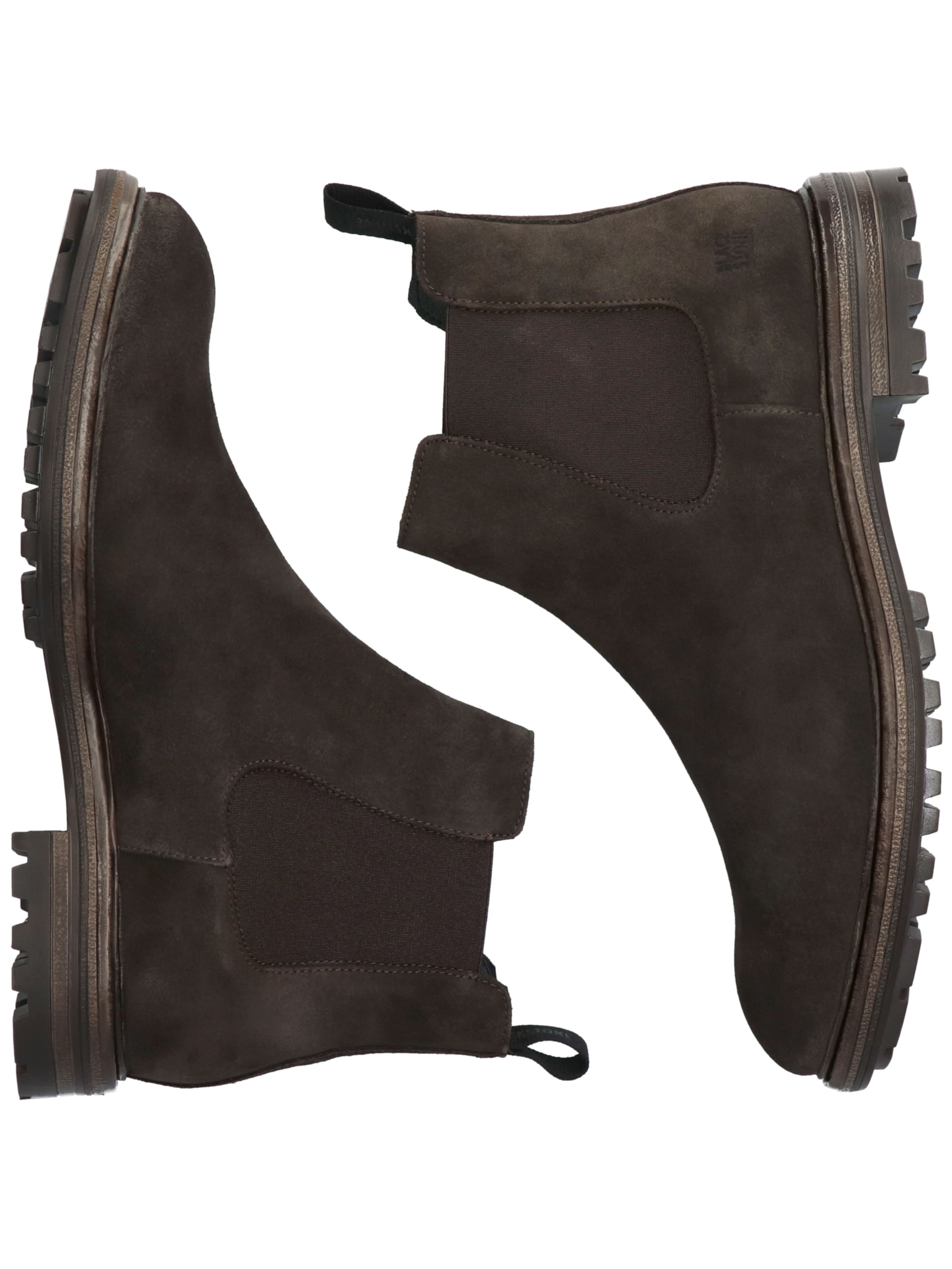 BLACKSTONE Chelsea boots 'Greg UG23' i brun