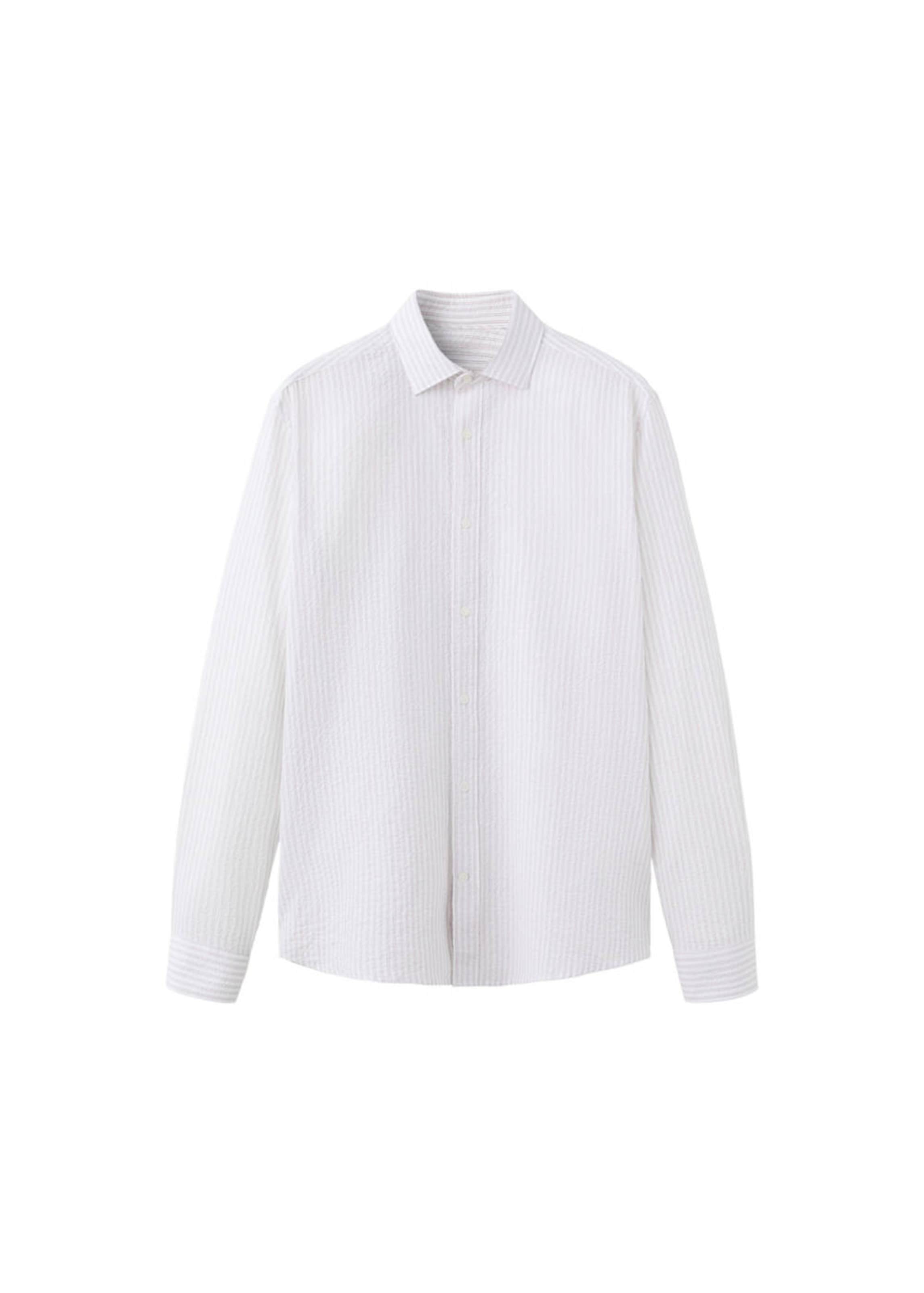 MANGO MAN Slim Fit Hemd 'Kissos' in Pink: Vorderseite