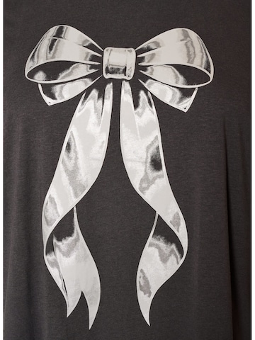 Zizzi Shirt 'VLIZ H' in Black