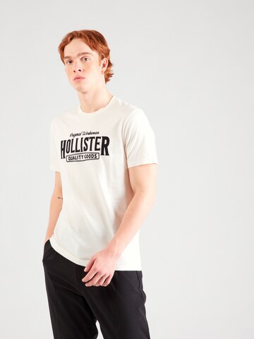 HOLLISTER - Camiseta en beige: frente