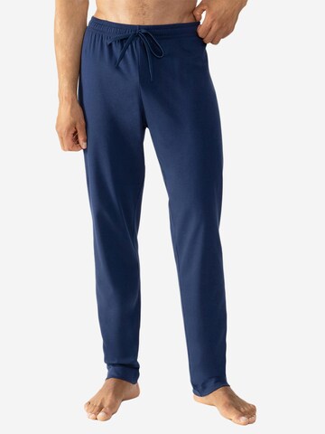 Mey Pajama Pants 'Solid Night' in Blue