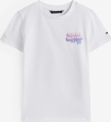 TOMMY HILFIGER T-Shirt in Weiß: Vorderseite