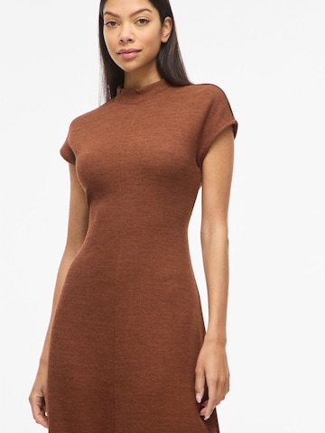 VILA Strikkjole 'VIRaffi' i brun