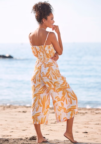 Tuta jumpsuit di s.Oliver in arancione