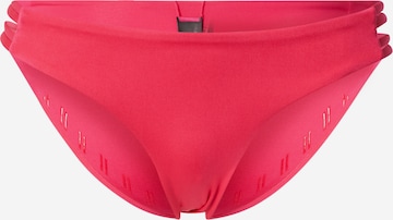 Hurley - Cuecas de biquíni de desporto em rosa: frente